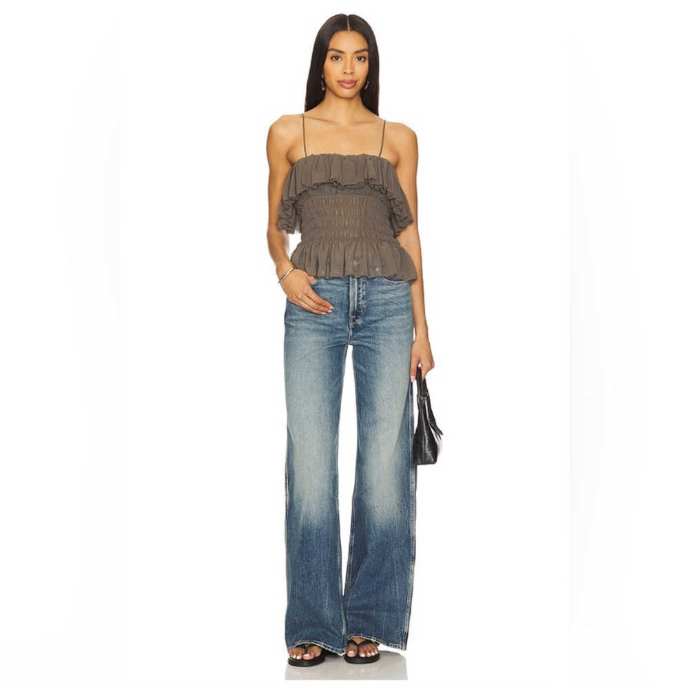 NWT Ronny Kobo Alexi Top in Pebble in Size‎ S - Picture 4 of 8